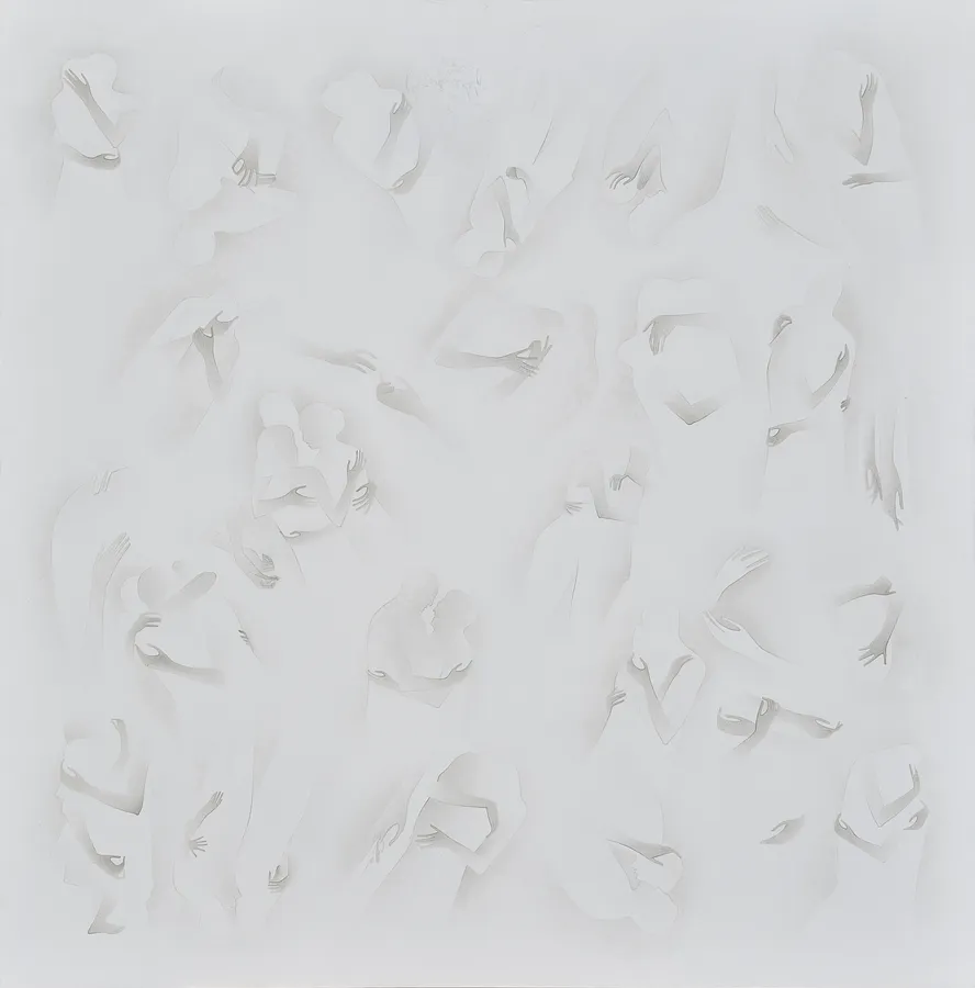 Image de Зустріч у Раю par ДЕНИС ТИМЧИШИН, taille : 75х75 см, médium ІКОНОПИС, au prix de $1500