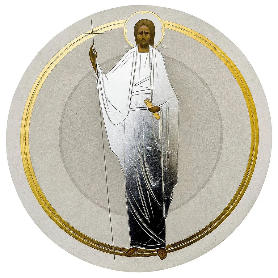 Image de Воскресіння par ДЕНИС ТИМЧИШИН, taille : ⌀ 45 см, médium ІКОНОПИС