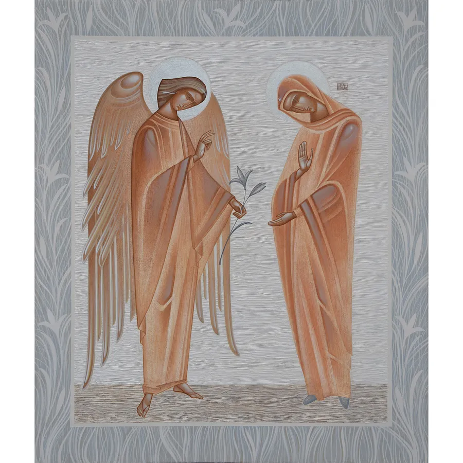 Image de Благовіщення par ДЕНИС ТИМЧИШИН, taille : 65х55, médium ІКОНОПИС, au prix de $2500