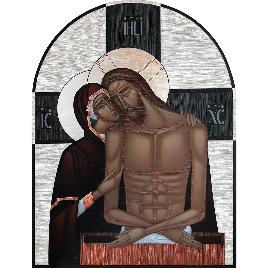 Image de Замилування par ДЕНИС ТИМЧИШИН, taille : 55х45 см, médium ІКОНОПИС, au prix de $1500