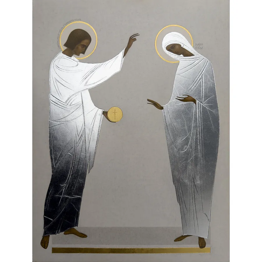 Image de Благовіщення par ДЕНИС ТИМЧИШИН, taille : 40х30 см, médium ІКОНОПИС, au prix de $1500