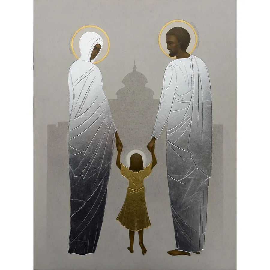 Image of Ведення Марії у храм by ДЕНИС ТИМЧИШИН, size: 40х30 см, ІКОНОПИС medium, priced at $1500