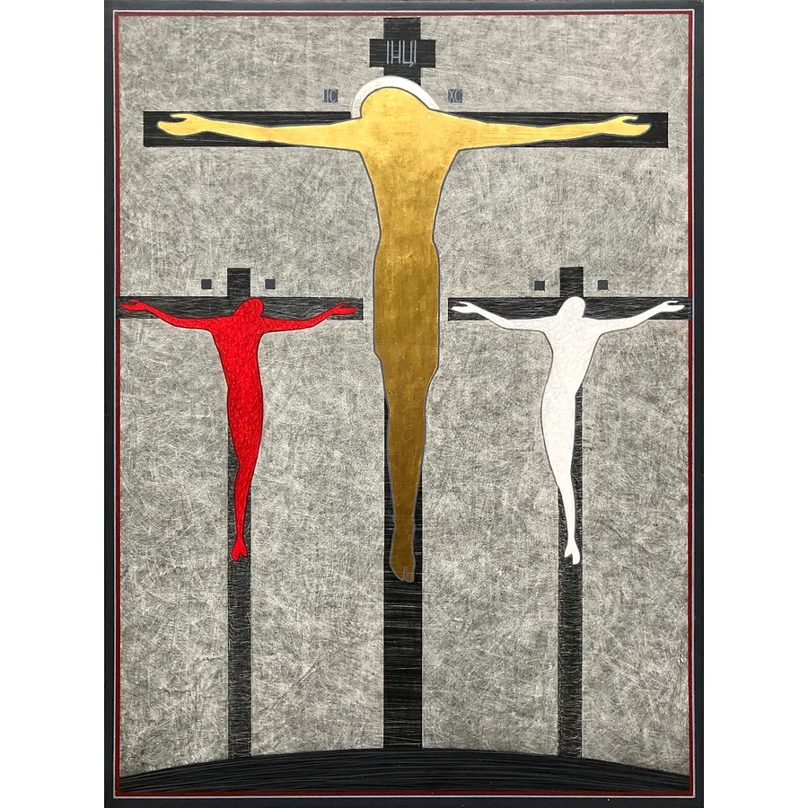 Image de Розп'яття par ДЕНИС ТИМЧИШИН, taille : 40х30 см, médium ІКОНОПИС, au prix de $700