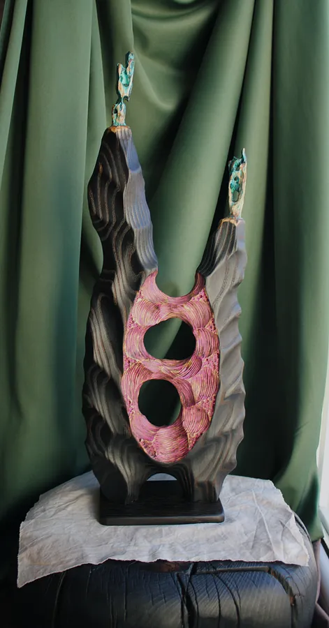 Image de Альфа Центавра  par Andrii Hunka, taille : 55*20*8, médium Скульптура, faisant partie de la série Universe, au prix de $400