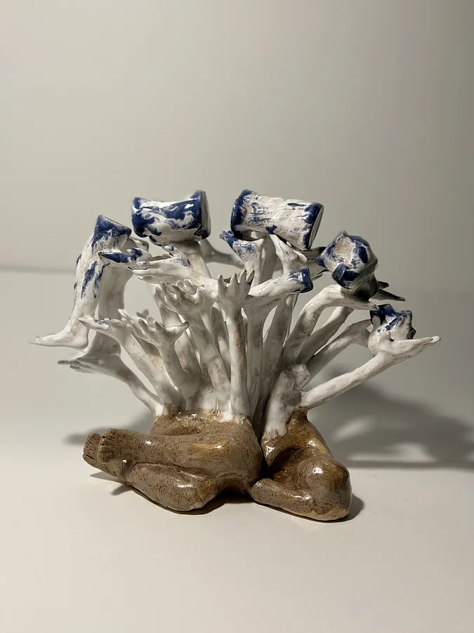 Imagen de Soul de VITALIY KRASUTSKIY, hecho de Chamotte clay, glazes, medio Escultura, de Lviv, parte de la serie Series 1