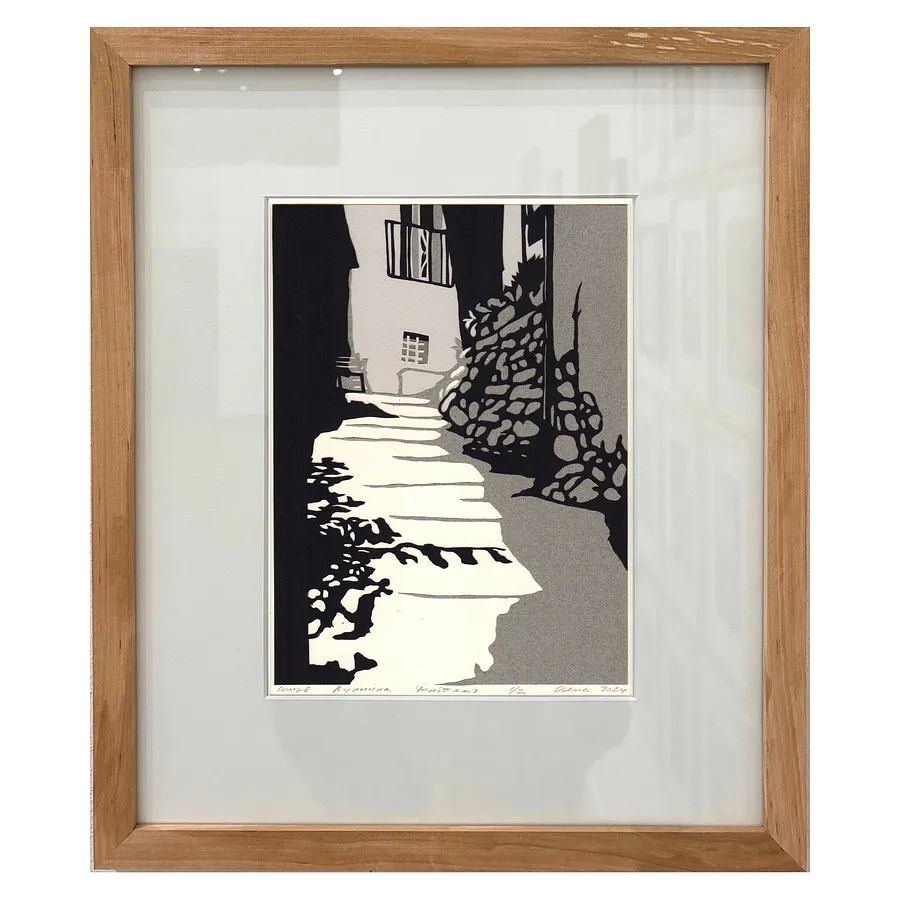 Image of сонце. вуличка. фонтеккіо by Olena Turyanska, size: 17 х 24 см, priced at $550