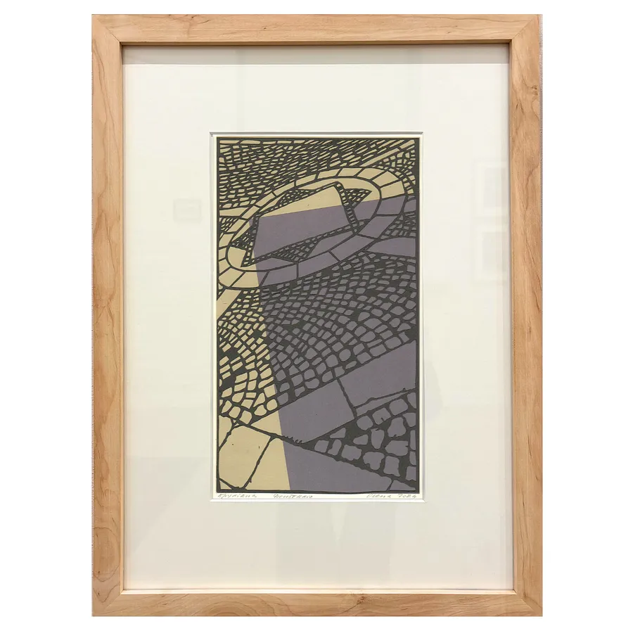 Obraz бруківка. фонтеккіо autorstwa Турянська Олена, rozmiar: 14.5 х 26 см, cena: $600