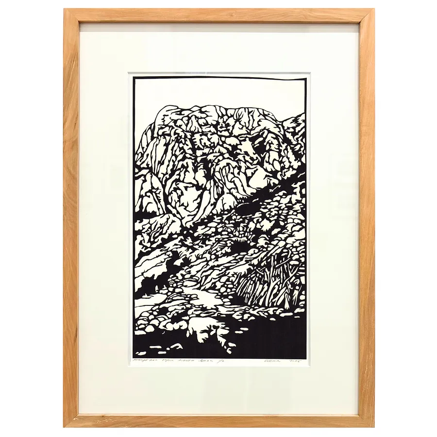 Image of Мандрівка горою. дрова. ловче by Olena Turyanska, size: 23,5 х 28,5 см, priced at $700