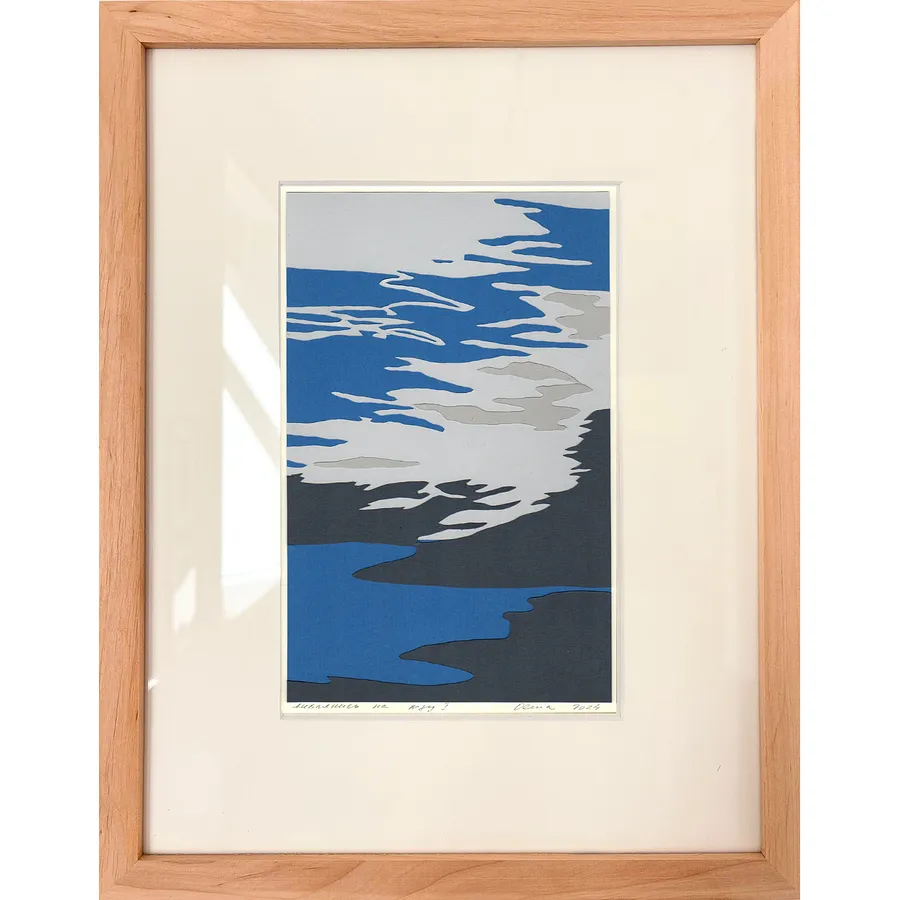 Bild von Дивлячись на воду І von Турянська Олена, Größe: 15, 5 х 24,5 см, zum Preis von $550