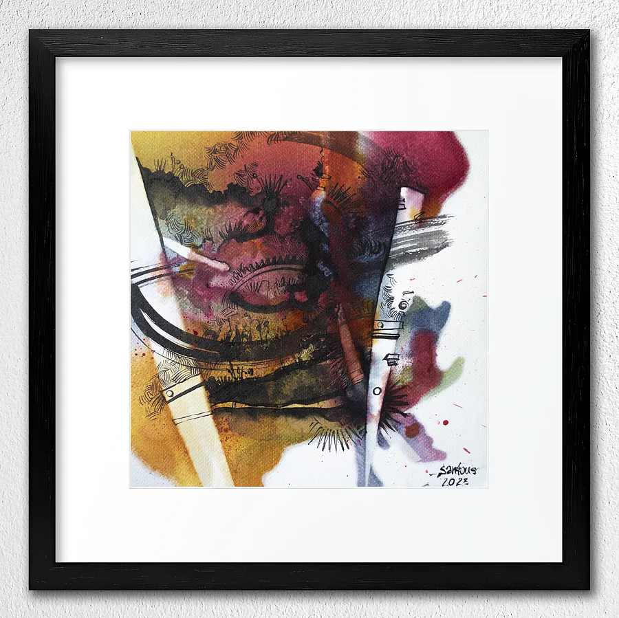 Image of Untitled by Alexander Makohon, size: 42 х 42 см, Живопис medium, priced at $120