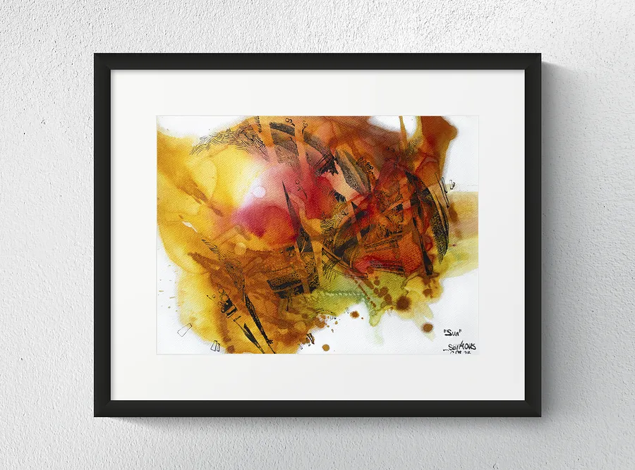 Image of Untitled by Alexander Makohon, size: 53 х 43 см, Живопис medium, priced at $150
