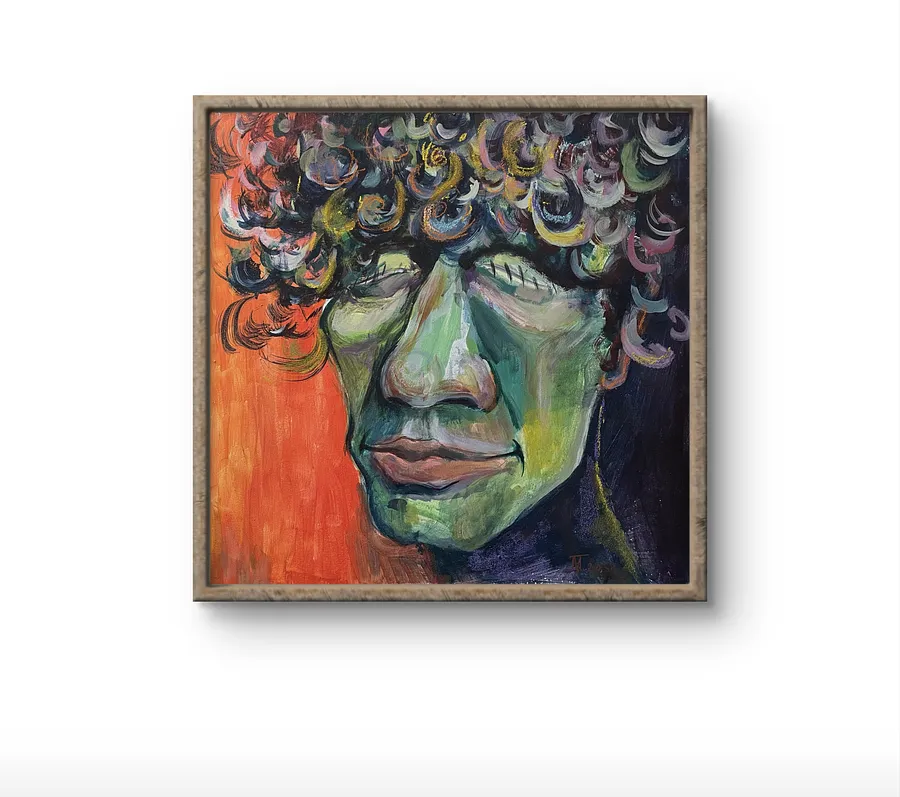 Image of "Morpheus in reality” Pavlo Melnyk by Pavlo Melnyk, size: 50 х 50 см, made of Acrylic ,fiberboard, pastel/, Живопис medium, from Lutsk, priced at €300 (≈ 15,459 грн)
