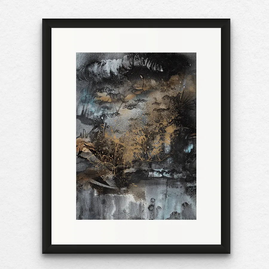 Image of Untitled by Alexander Makohon, size: 41 х 51 см, Graphics medium, priced at $200