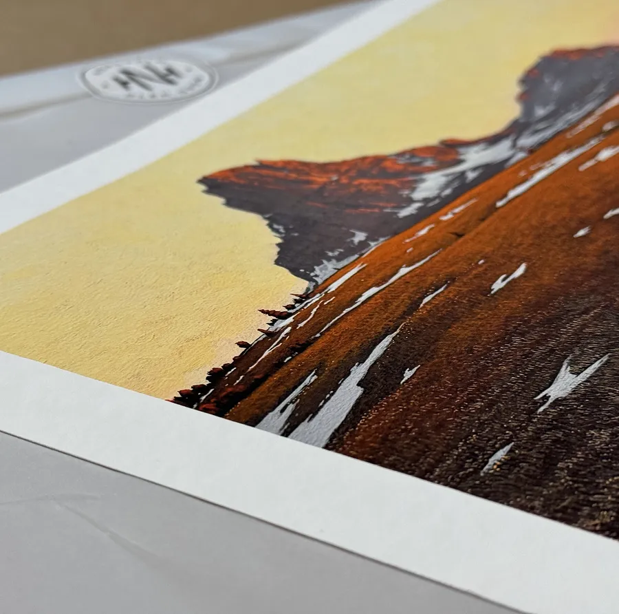 Immagine di "Spring landscape" – Limited Edition Fine Art Print (Ed. of 30) di Oleh Dron, dimensioni: 43x42 cm. , medium: Limited Edition Print, prezzo: $200