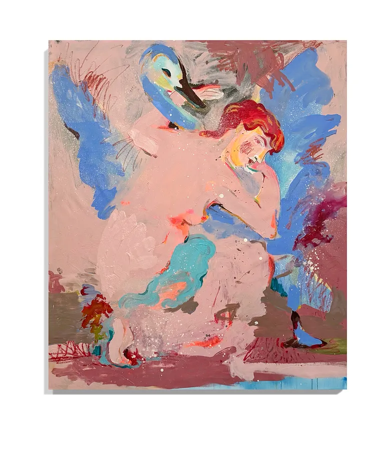 Imagen de Swan  de Notuko, tamaño: 100х120, hecho de Акрил, полотно, medio Pintura, de Rivne Ukraine , parte de la serie myths, con un precio de €1800