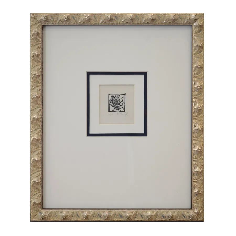 Image of "Bee" by Ziegl Helen, size: 6,5х6 см, made of Paper., Graphics medium, priced at $150