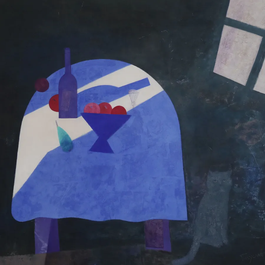Image of "Untitled" by Bohuslavsky Volodymyr, size: 120х120 cm, Painting medium, part of the 2/11 series, priced at $4000