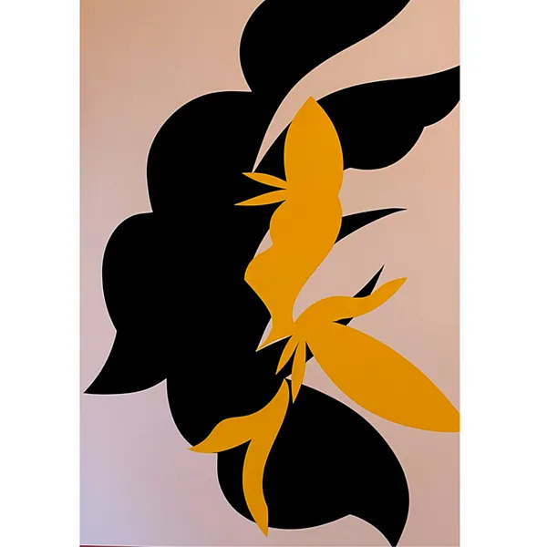 Image of "Dancing Shadows 1" by Pliatsko Mariia, size:  100x70 cm, made of paper, Graphics medium, priced at $500