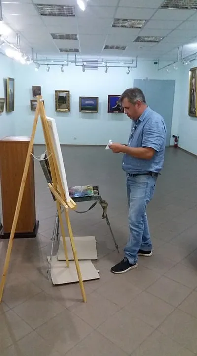Imagen de Музейна копія Айвазовського de Bogdan Burak, tamaño: 40х50, hecho de  Полотно. Олія, medio Живопис, de Бердянський художній музей імені Ісаака Бродського, parte de la serie Пленер