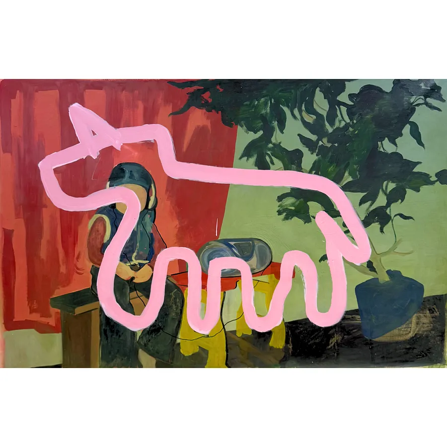 Imagen de Gangsta's Paradise de Adriana Shportan, tamaño: 150X90, hecho de oil, acrylic on canvas, medio Painting, de London, con un precio de £2500 (≈ 150,783 грн)