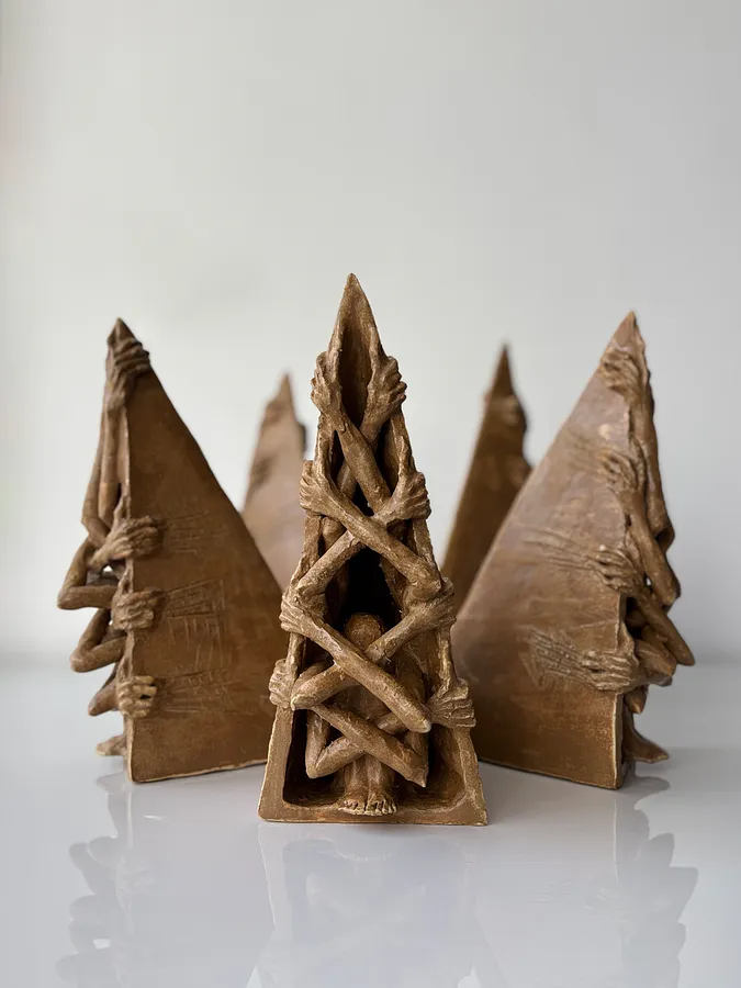 Imagen de Apartment de VITALIY KRASUTSKIY, hecho de Chamotte clay, glazes, medio Escultura, de Lviv, parte de la serie Series 1, con un precio de €400 (≈ 20,708 грн)