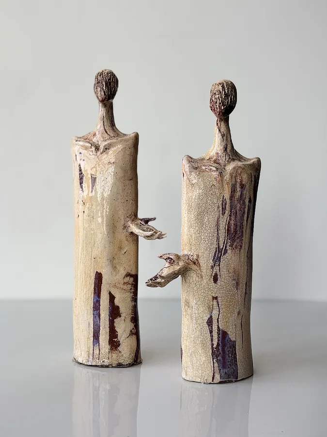 Imagen de Choice de VITALIY KRASUTSKIY, hecho de Chamotte clay, glazes, medio Escultura, de Lviv, parte de la serie Series 1
