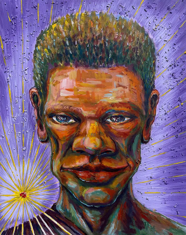 Obraz “Awakening” autorstwa Pavlo Melnyk, rozmiar: 40x50 cm, wykonany z Acrylic, oil, soft pastel, oil pastel, marker, aerosol., medium Живопис, z Manevychi, cena: $400 (≈ 18 012 грн)