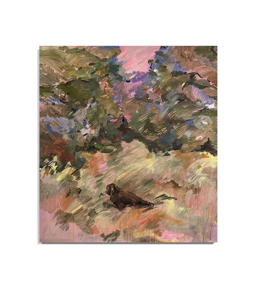 Imagen de Стіві в парку  de Notuko, tamaño: 135х150, hecho de Акрил, полотно, medio Pintura, de Рівне , parte de la serie Landscape, con un precio de €950