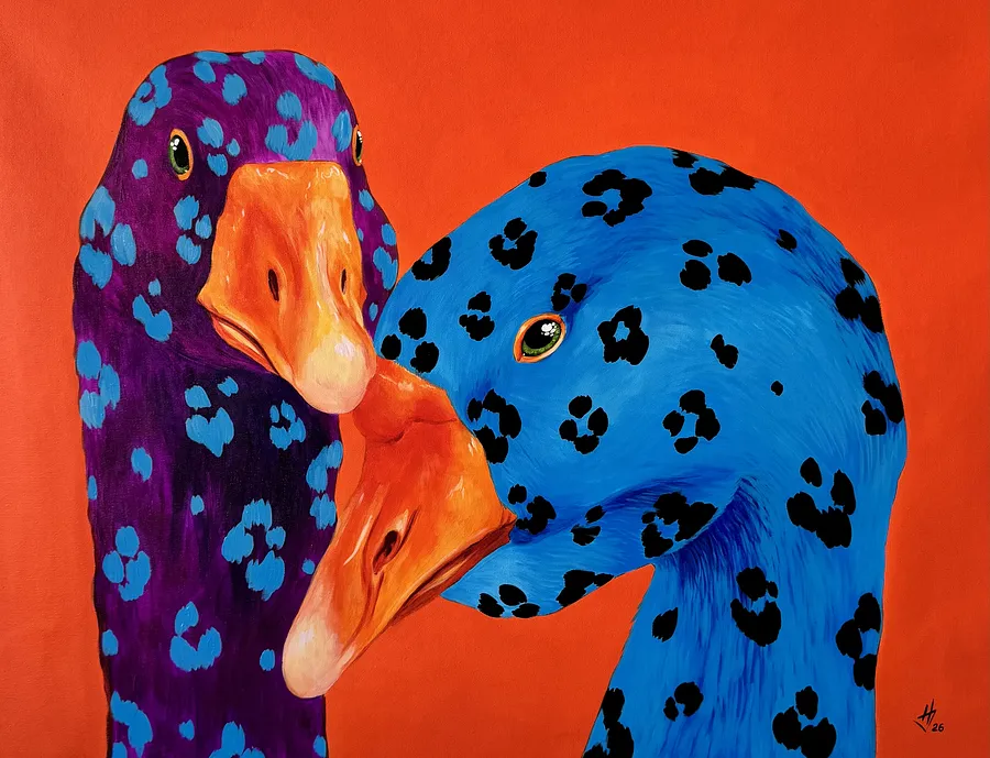 Imagen de Touch de Ivanka Nechyporyk, tamaño: 60x80 cm, hecho de Acrylic on canvas , medio Pintura, de Kyiv, con un precio de $900