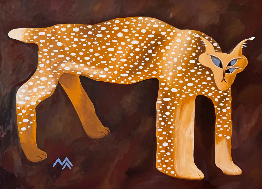 Imagen de рисючіно de Marta Leshak, tamaño: 140x100cm, hecho de акрил, полотно, medio Pintura, de львів, con un precio de $650