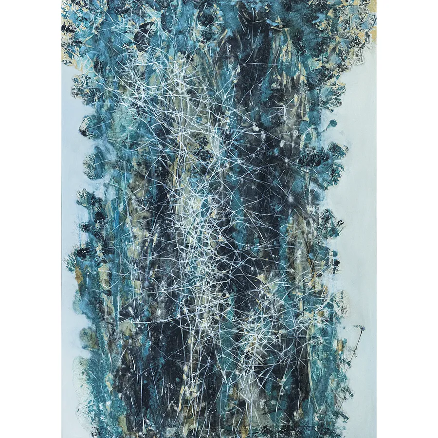 Immagine di Element 1 di Liudmyla Davydenko, dimensioni: 100х140, materiali: oil/canvas, medium: Pittura, città: Lviv, serie: Isolines, prezzo: €2500