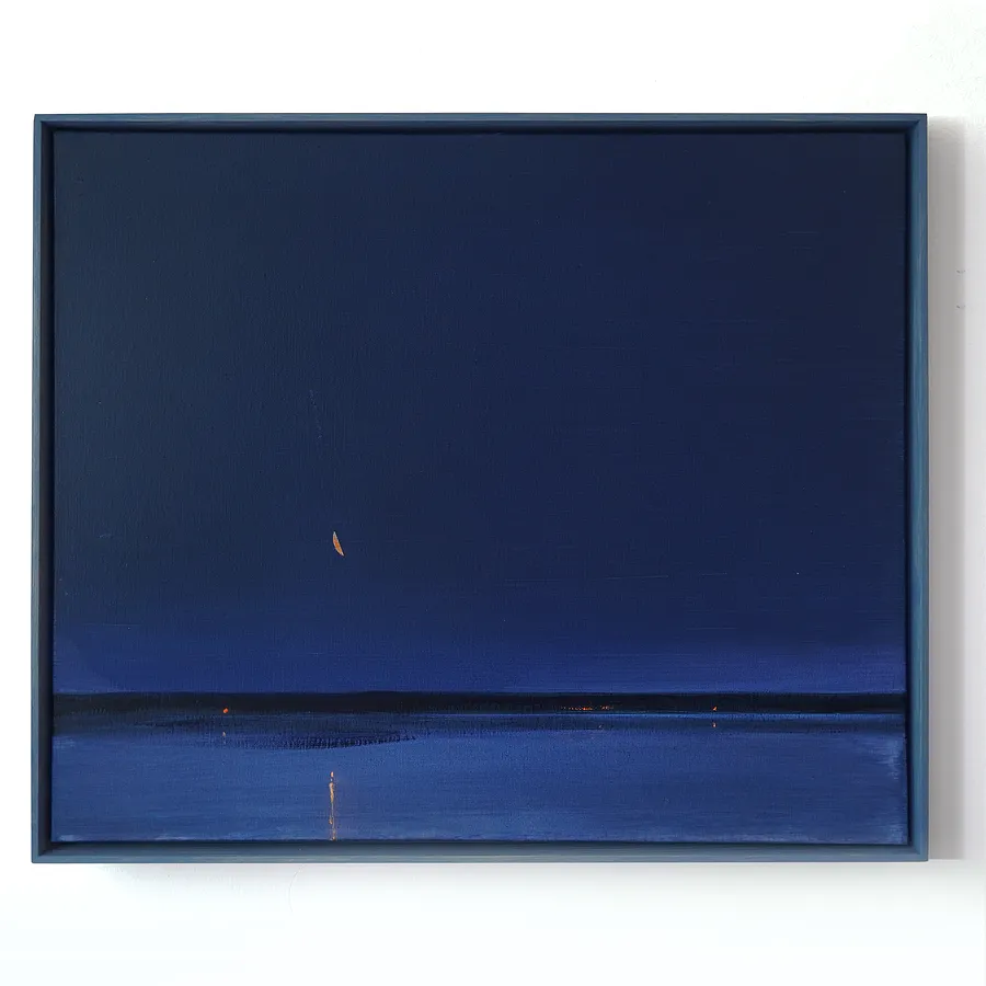 Immagine di Midnight calm di Igor Nekraga, dimensioni: 50x60, materiali: Acrylic on canvas, medium: Pittura, città: Kyiv, serie: Acrylics, prezzo: $500