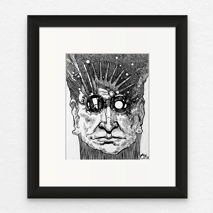 Image of Untitled by Alexander Makohon, size: 19 х 22 см, Graphics medium, priced at $50