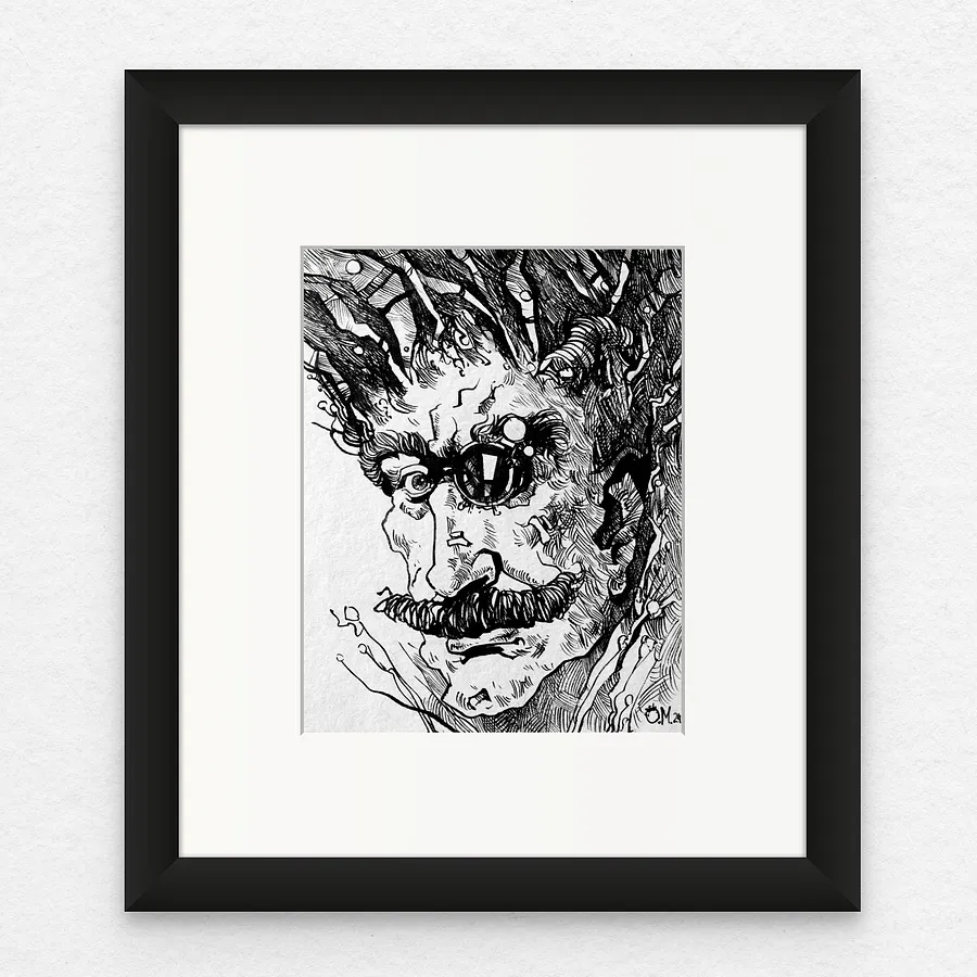 Image of Untitled by Alexander Makohon, size: 19 х 22, Graphics medium, priced at $50