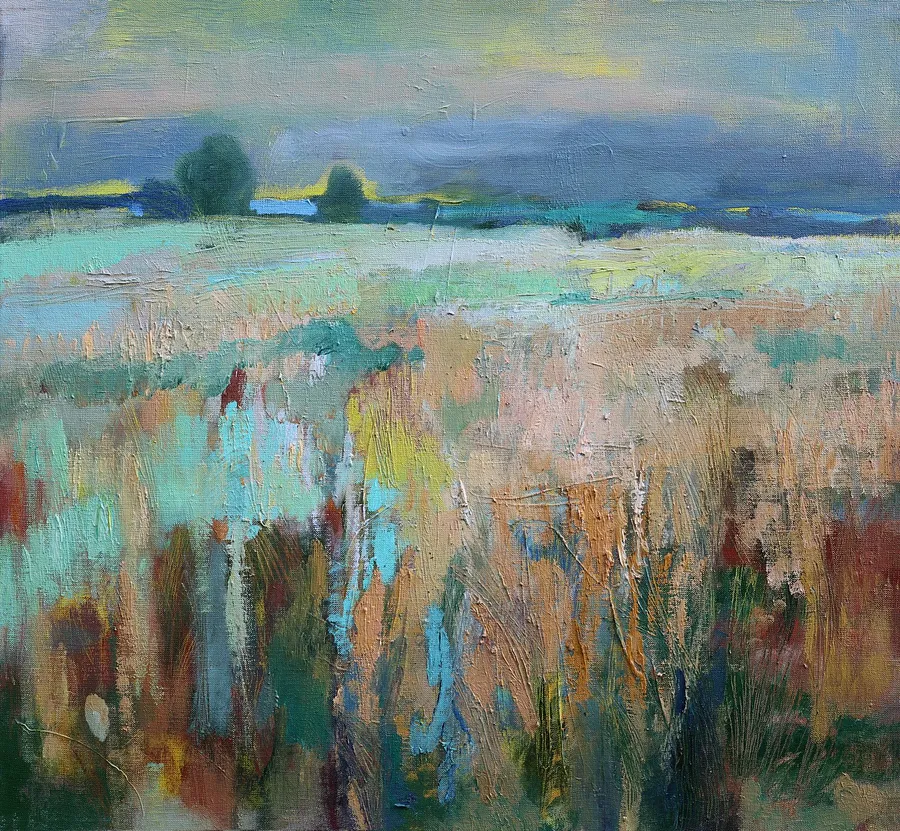 Imagen de Wild Meadow de Artem Andreichuk, tamaño: 65 × 60 cm, hecho de Canvas, medio Painting, con un precio de $1025