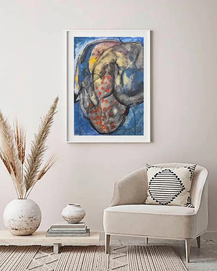 Obraz Heart autorstwa Artem Andreichuk, rozmiar: 60 × 82 cm, wykonany z Paper, medium Painting, cena: $822