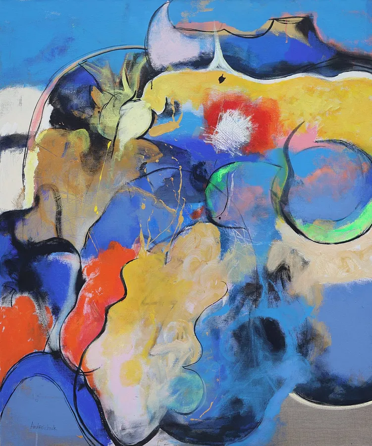 Imagen de Fragments de Artem Andreichuk, tamaño: 100 × 120 cm, hecho de Canvas, medio Painting, con un precio de $2370