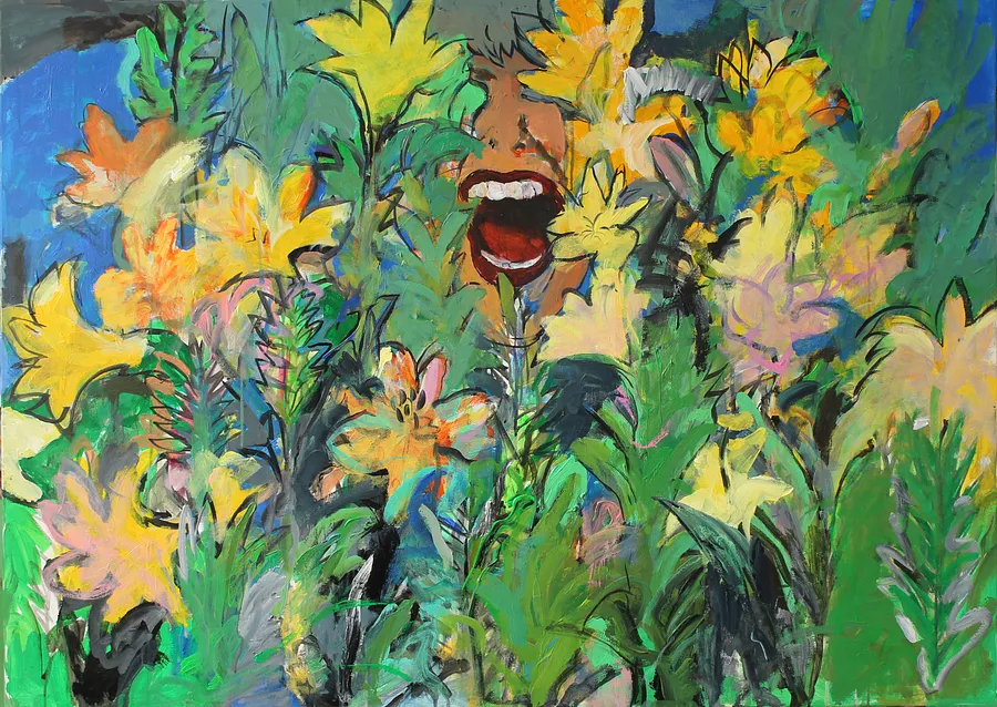 Imagen de Heat  de Artem Andreichuk, tamaño: 100 × 140 cm, hecho de Acrylic on canvas., medio Painting