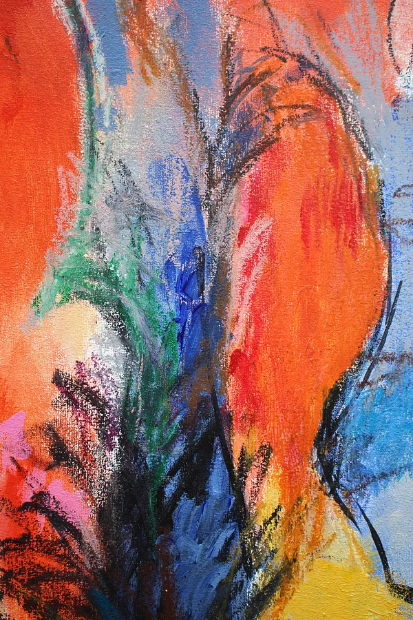 Obraz Flesh autorstwa Artem Andreichuk, rozmiar: 90 × 60 cm, wykonany z oil on canvas, medium Painting