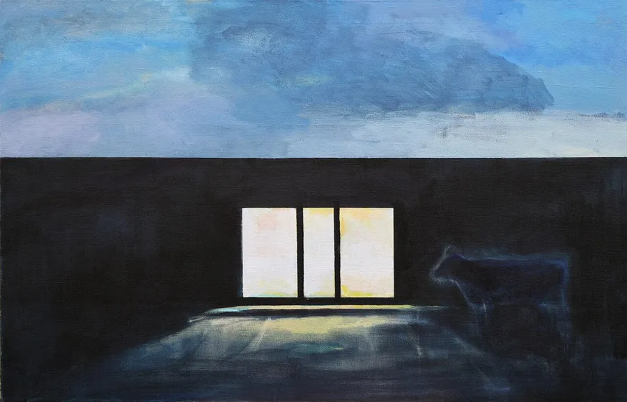 Imagen de The Ghost town  de Artem Andreichuk, tamaño: 90 × 140 cm, hecho de Acrylic on canvas, medio Painting