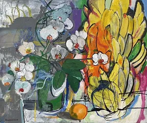 Image of Orchid and Bananas, XXI Century by Artem Andreichuk