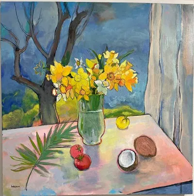 Imagen de «Still life» de Artem Andreichuk, hecho de oil on canvas, medio Painting