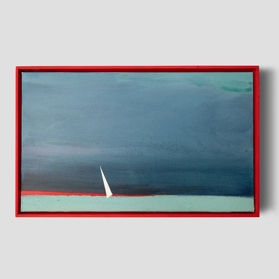 Immagine di Rainy sky. Black sea di Igor Nekraga, dimensioni: 30х50, materiali: Acrylic on canvas, medium: Pittura, città: Kyiv, serie: Acrylics