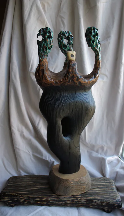 Image of Дім в горах by Andrii Hunka, size: 52*20*13, Скульптура medium