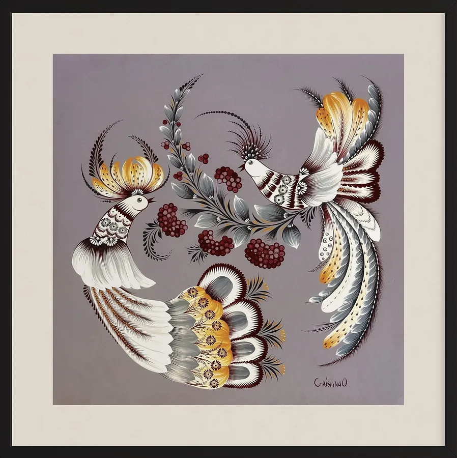 Image of Dreams by Olena Grishyna, size: 50х50 cm, made of acrylic/paper, Painting medium, from Germany, priced at €420