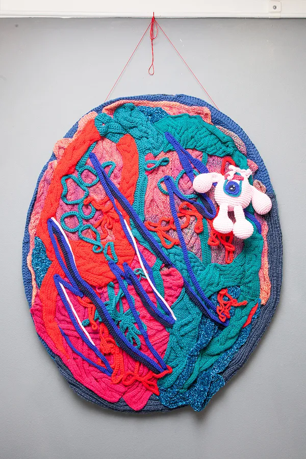Obraz Pulse autorstwa Natalia Byrdina, rozmiar: 120 × 95 × 25 cm, medium Works