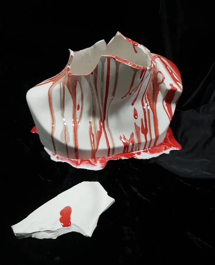 Image de Is Greek sculpture alive? par Natalia Byrdina, taille : 17 × 32 cm, médium Ceramics, au prix de $1620