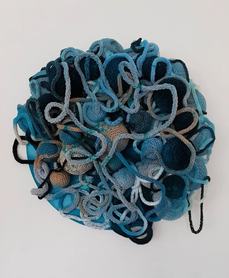 Image de Even a broken clock is right twice a day par Natalia Byrdina, taille : 70 × 70 cm, médium Painting, au prix de $2285