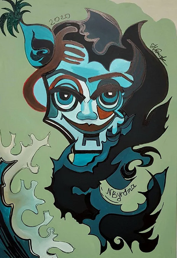 Immagine di Family of Eccentrics (the first of the quadriptych) di Natalia Byrdina, dimensioni: 70 × 100 cm, medium: Painting, prezzo: $621