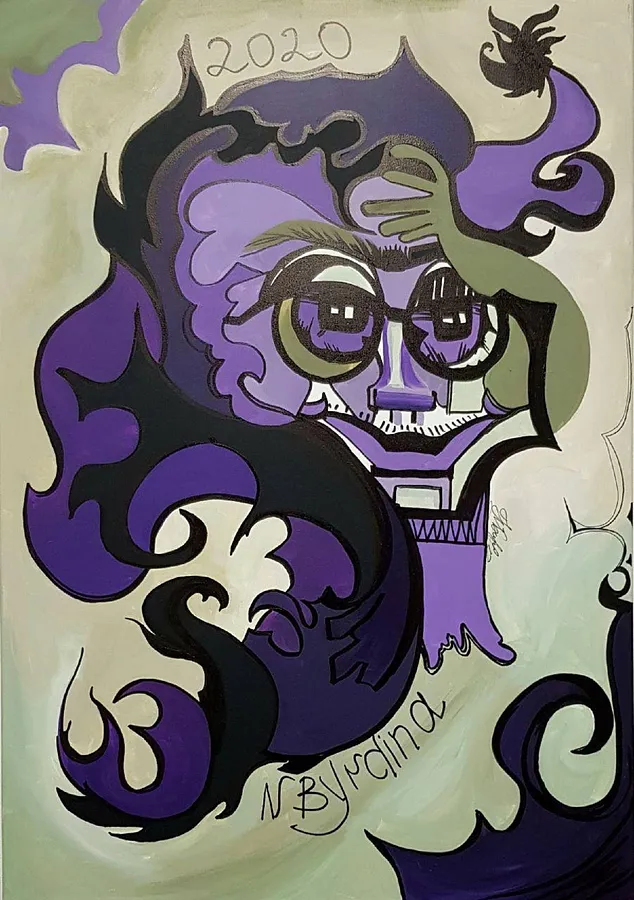 Image de Family of Eccentrics (fourth of the quadriptych) par Natalia Byrdina, taille : 70 × 100 cm, médium Painting, au prix de $621
